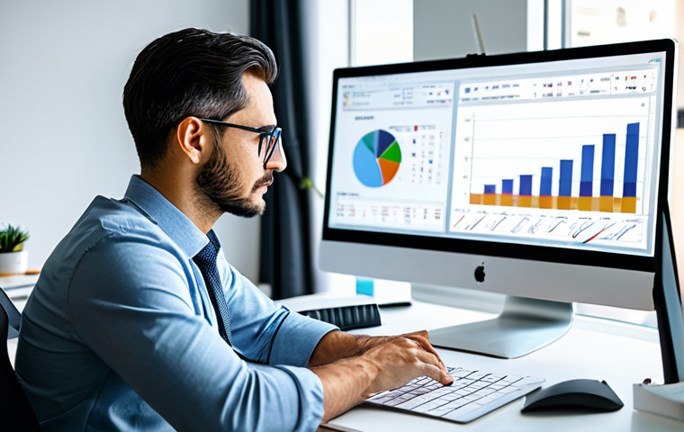 스토리텔러가 겪는 도전 과제와 해결 방안 - **Image Prompt:** A content creator collaborating with other artists in a bright, modern co-working ...