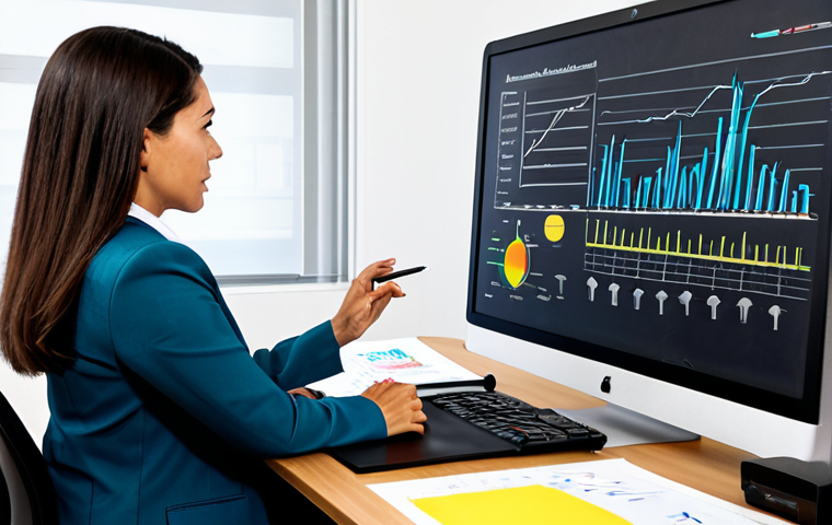스토리텔러 업무 사례 분석 - Business Case Analysis for a Storyteller**

A professional storyteller analyzing data charts and rep...