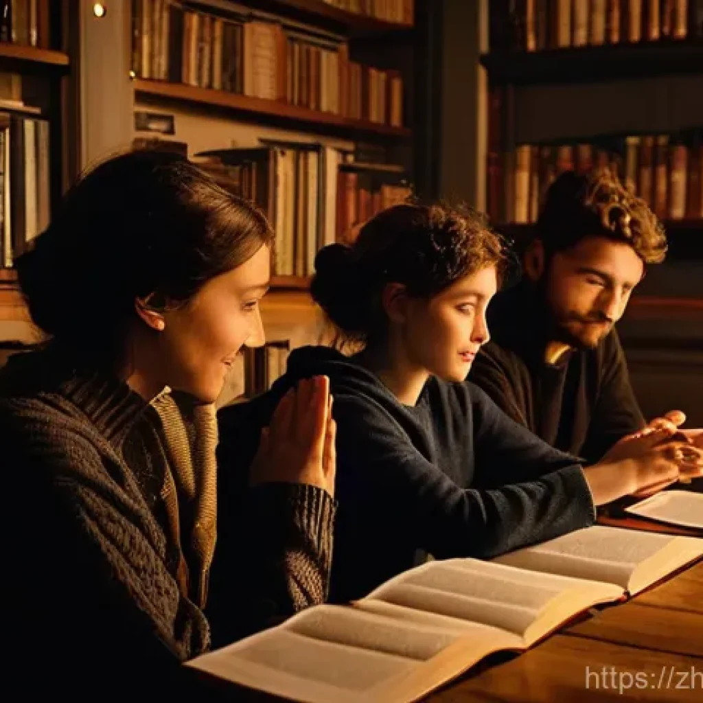 스토리텔러 자격증과 관련된 준비 과정과 전략 - **Prompt: "The Heart of Storytelling"**
    "A cozy, dimly lit indoor setting, perhaps a warmly deco...