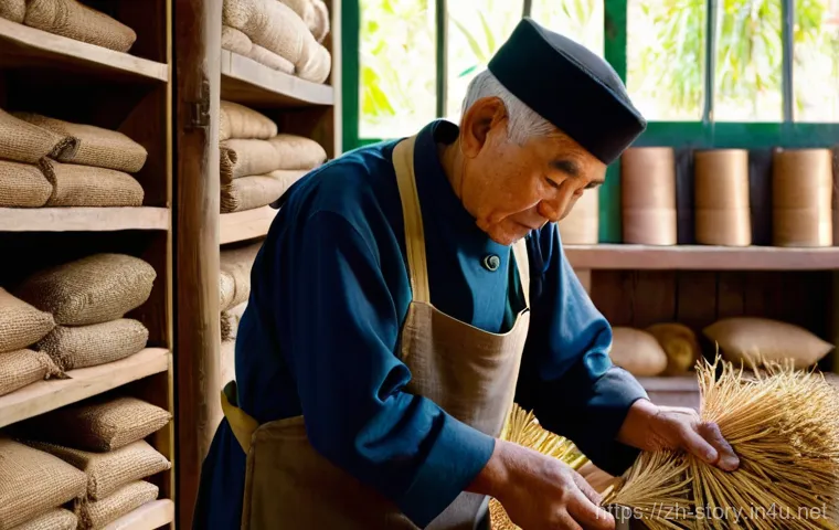 스토리텔러 실무에서의 성공 요인과 사례 - **Sensory Awakening in a Coffee Roastery:**
    An atmospheric shot inside an artisanal coffee roast...
