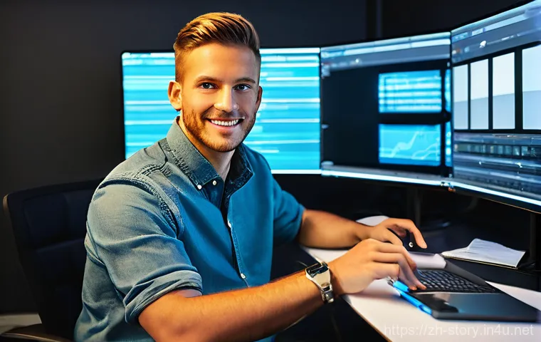 스토리텔러 커리어 로드맵 - **Prompt 1: The Authentic Storyteller's Nook**
    "A cozy and inviting scene featuring a female dig...