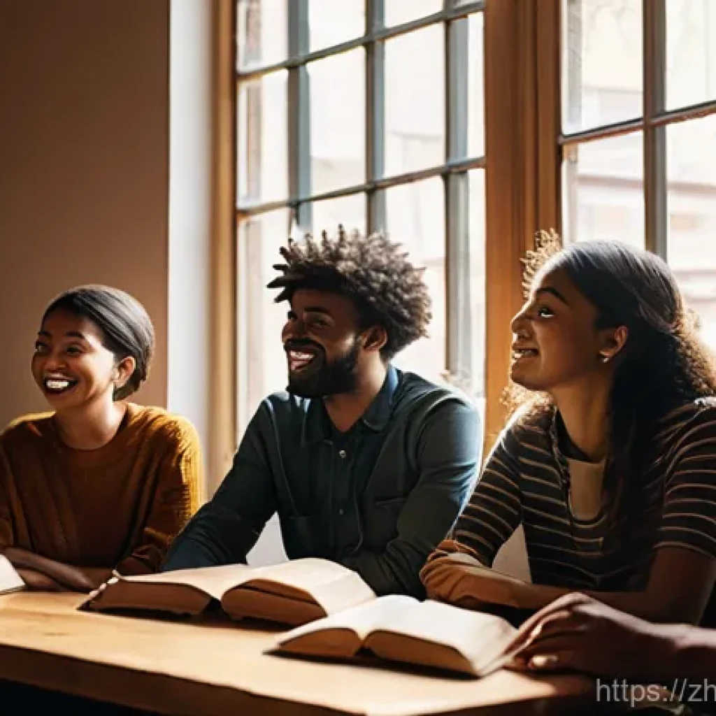 스토리텔러 필수 이론 정리 - **Prompt: The Tapestry of Shared Stories**
    A warm, inviting image depicting a diverse group of p...