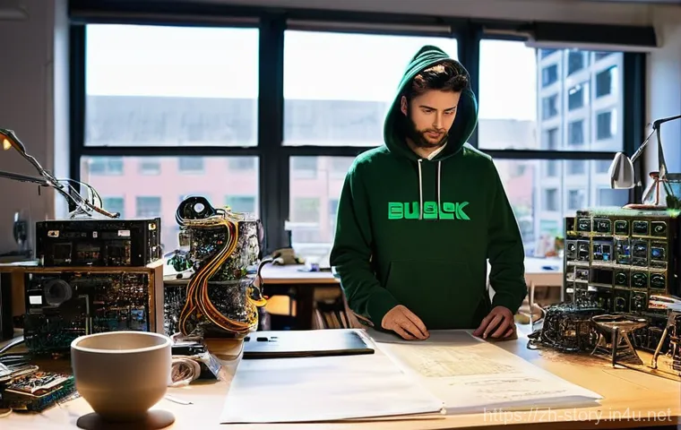 스토리텔러가 참여한 주요 프로젝트와 성공 사례 - **A visionary tech founder in a dynamic, creative workspace.**
    *   **Description:** A young, det...