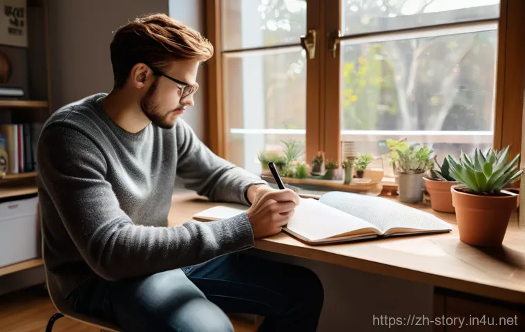 스토리텔러 자격증과 관련된 준비 과정과 성공 전략 분석과 연구 - A passionate female storyteller, dressed in a stylish but modest outfit like a tailored blazer and a...