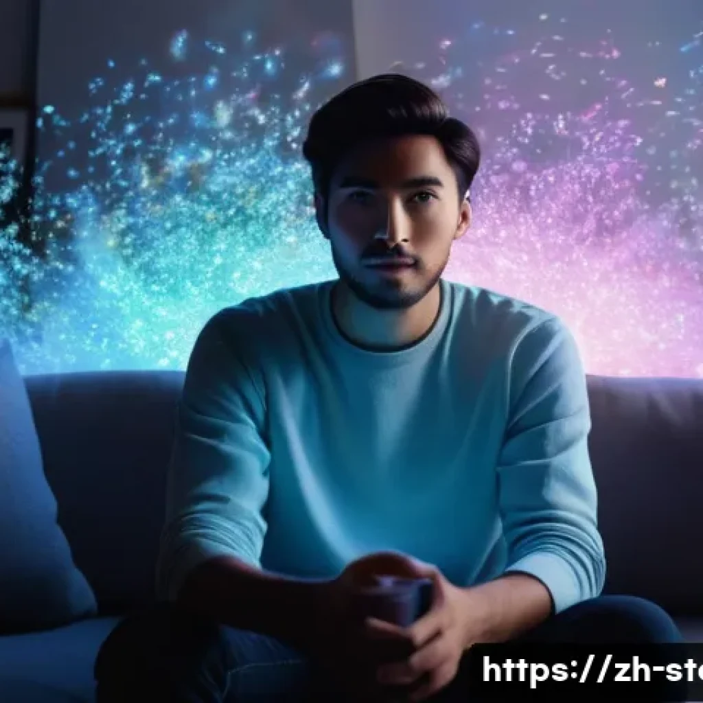 스토리텔러와 예술적 감각의 조화 - **Prompt:** "A young adult (18-25 years old), fully clothed in stylish, comfortable casual wear, is ...