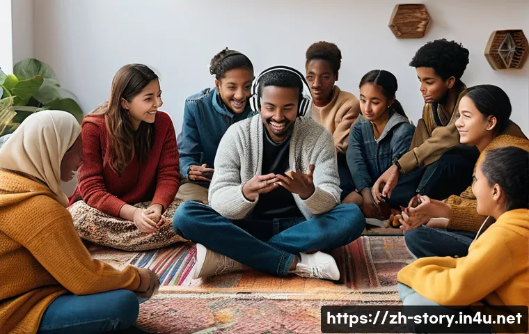 스토리텔러가 참여한 글로벌 스토리 프로젝트 - **A Global Tapestry of Stories**
    A diverse group of adults and teenagers from various cultures a...